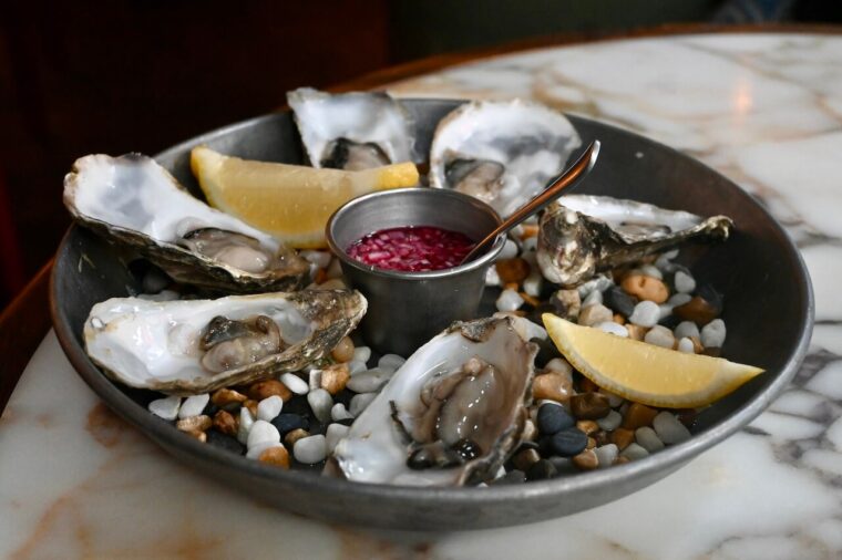 Oysters at Nessa Soho