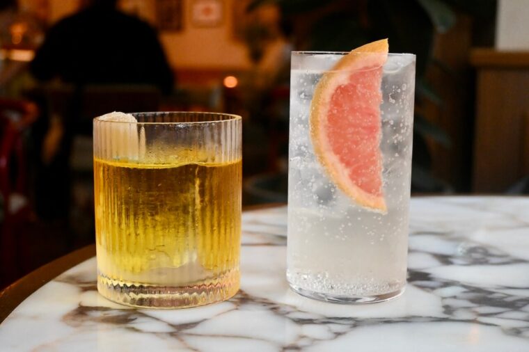 Cocktails at Nessa Soho