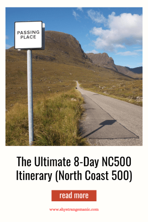 8 day nc500 itinerary pinterest pin